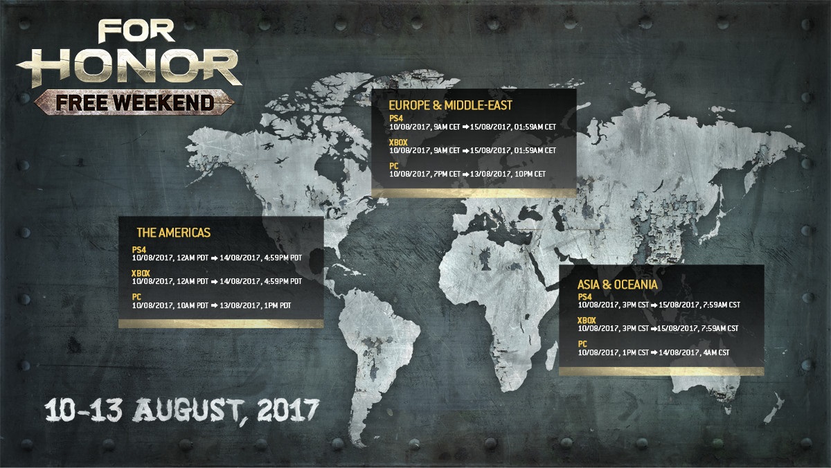 For Honor Free Weekend