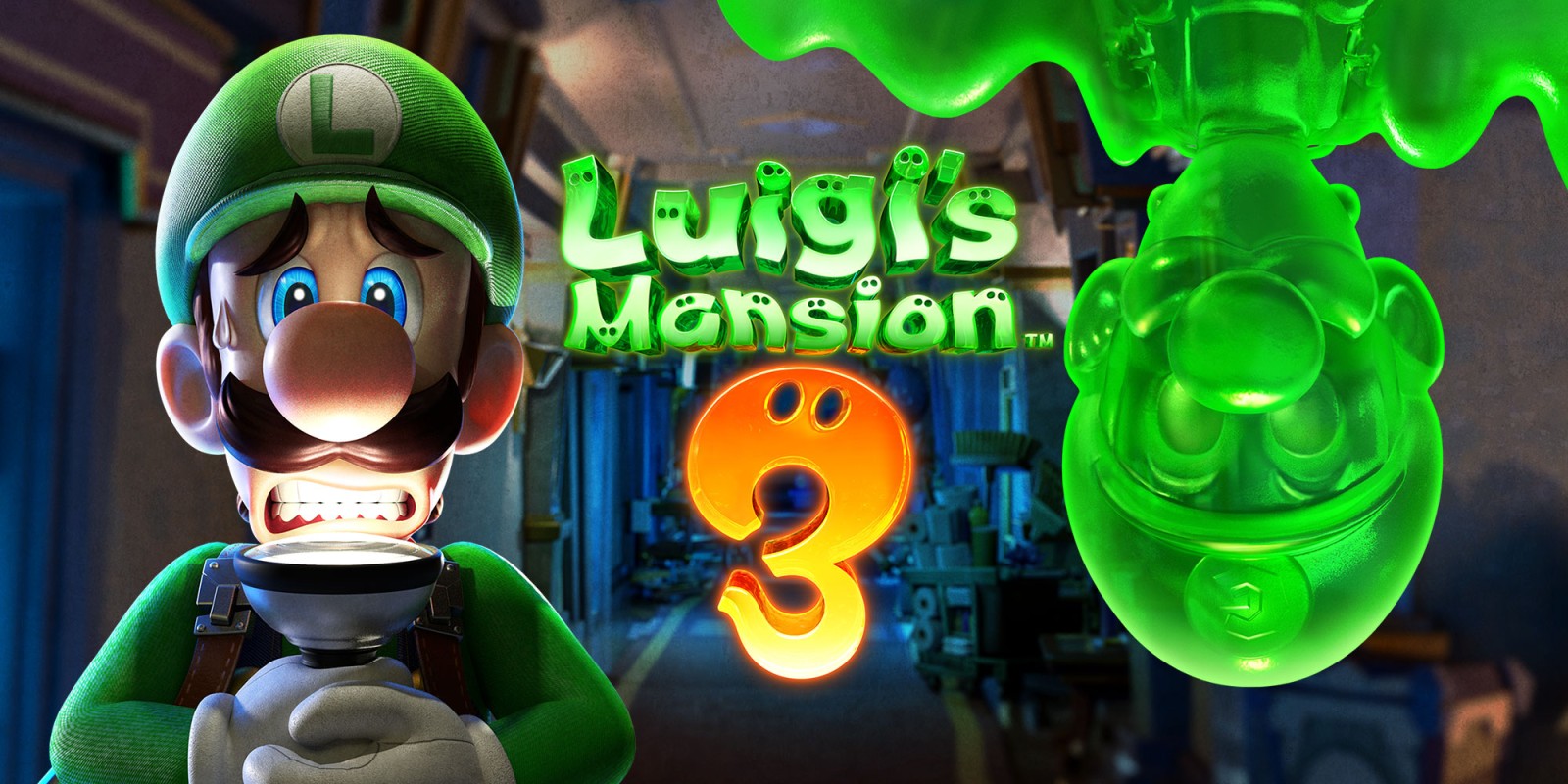 Luigis Mansion 3 Logo