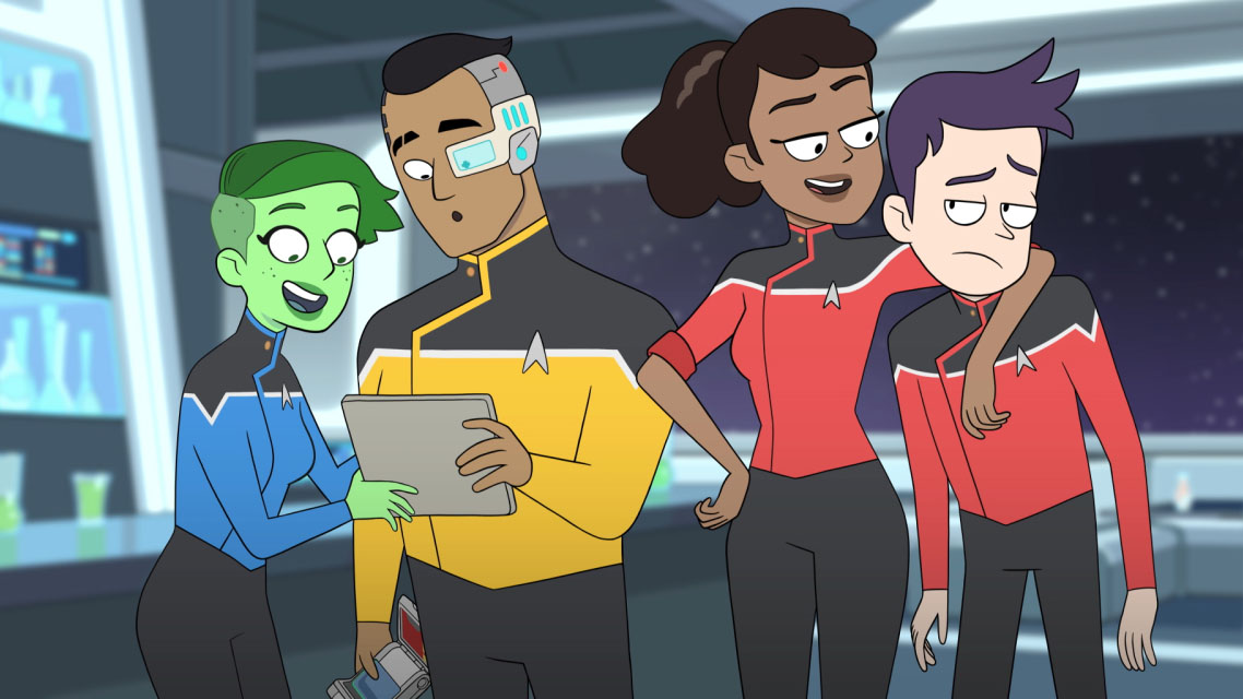 Star Trek Lower Decks and Star Trek Online